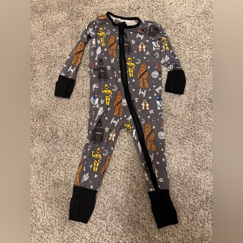 Little Sleepies Star Wars May the Force Be With You Zippy